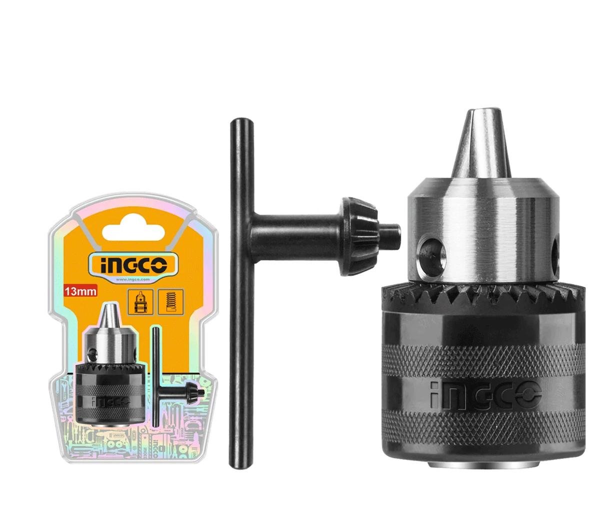 INGCO MANDRIL TALADRO + LLAVE 1/2 -20UNF KC1301