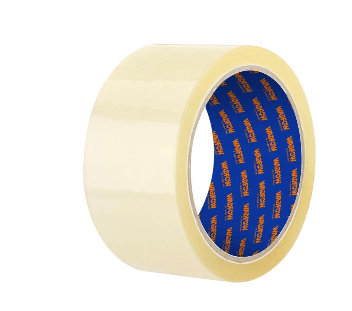 WADFOW CINTA ADHESIVA EMPAQUE TRANSPARENTE 40MM X 10MTS ESP 0.04MM WPN1H10