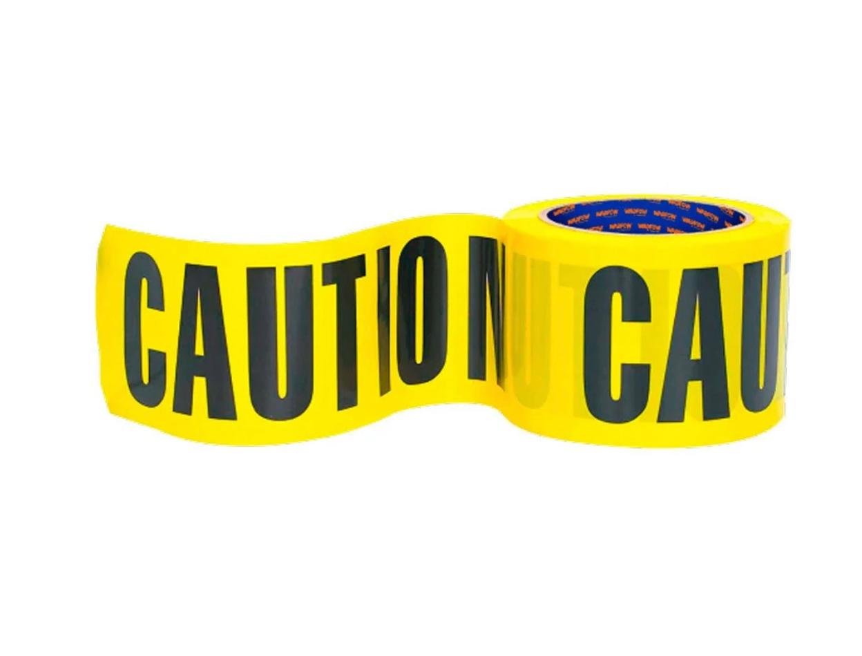WADFOE CINTA DE SEGURIDAD PRECAUCION 7.6CM X 91M WEE2H90