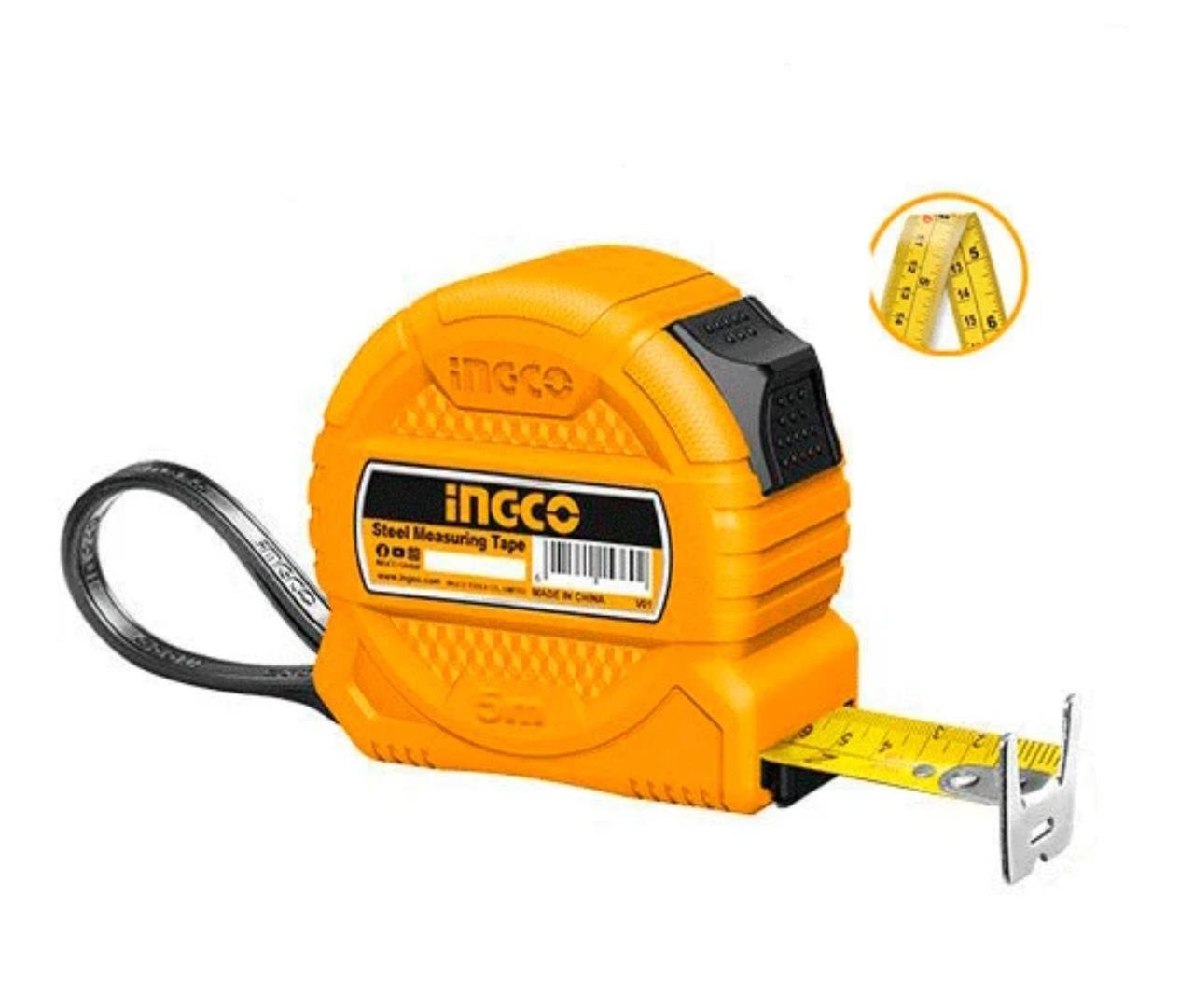 INGCO FLEXOMETRO 5 MTS X 19MM MT/PUL SUPER SELECT HSMT39519