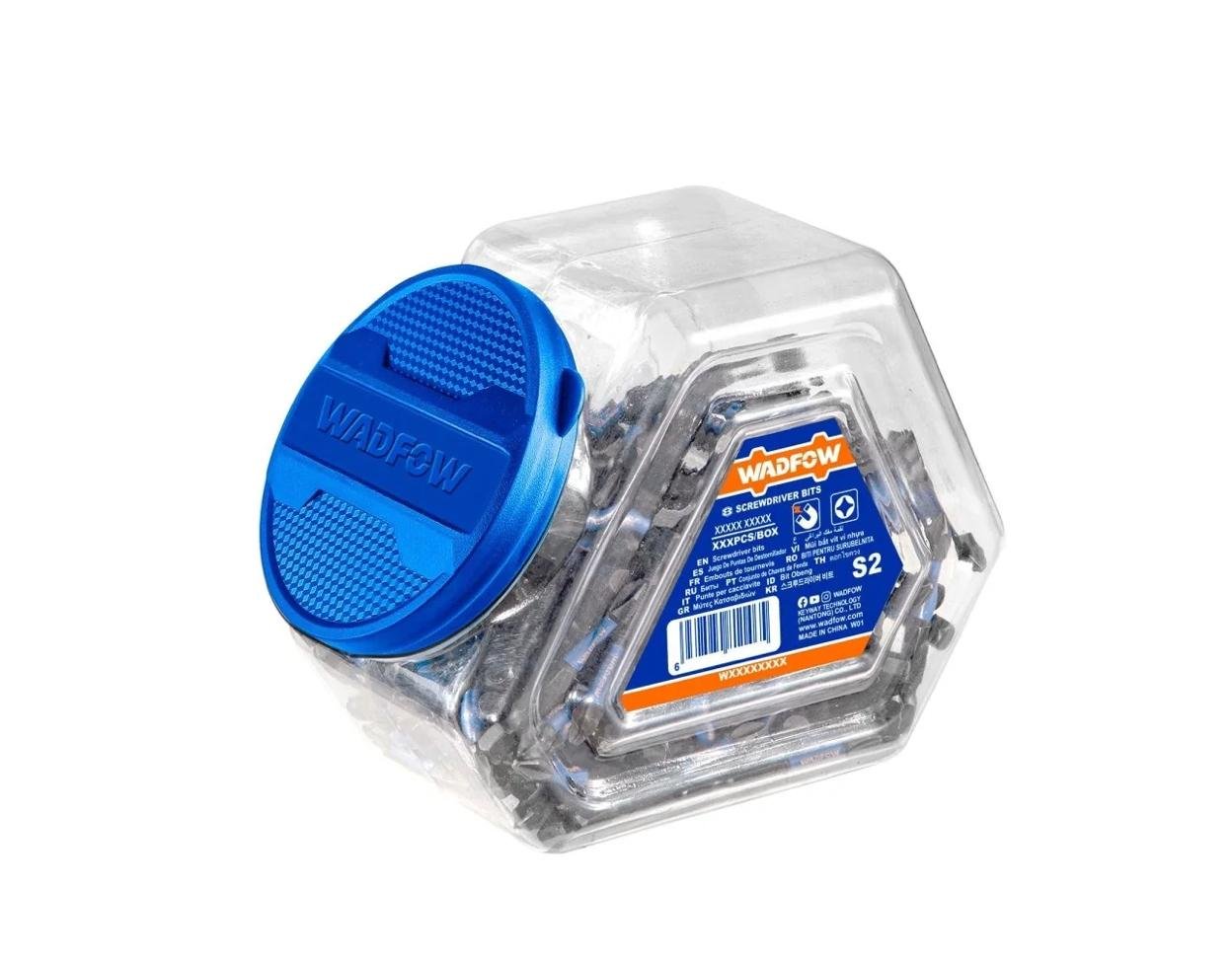 WADFOW PUNTA DESTORNILLADOR DE IMPACTO PH2 65MM 100PCS WSV5KPH265
